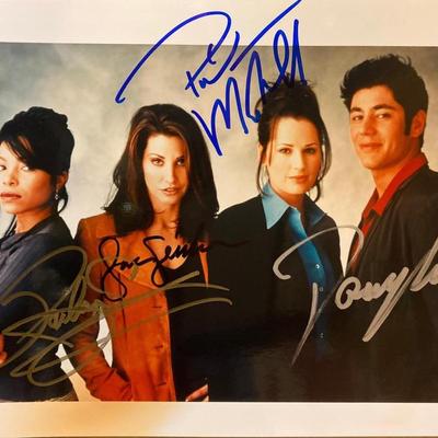 Snoops cast signed photo