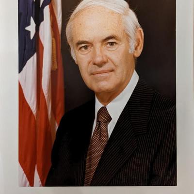 William F. Smith Photo. Printed Signature.