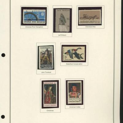 1968 United States Commemorative Stamp Set