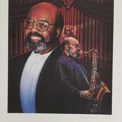 James Moody poster by Ron Lewis
