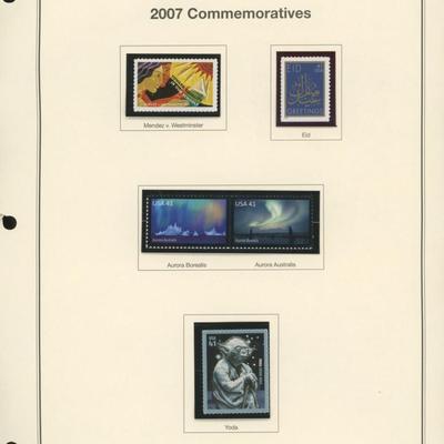 2007 Commemorative Stamps