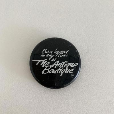 Be a legend in any time at The Antique Boutique vintage pin
