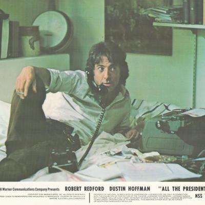 All the President's Men 1976 original vintage lobby card