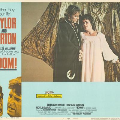 Boom!  1968 original vintage lobby card