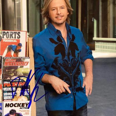 David Spade signed photo