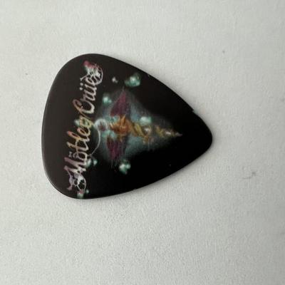 Motley Crue guitar pick