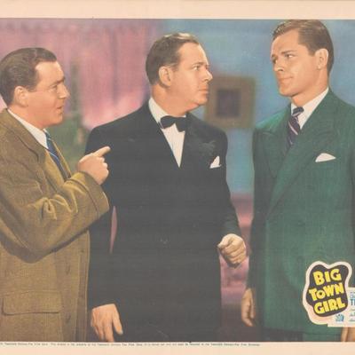 Big Town Girl 1937 original vintage lobby card