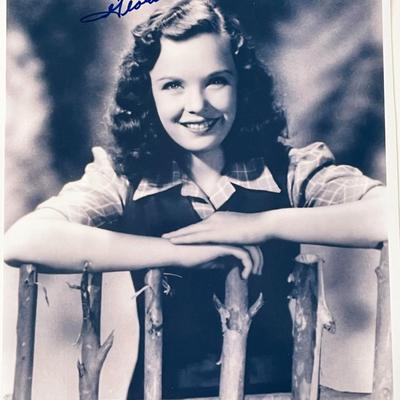 Never Give A Sucker Gloria Jean signed photo