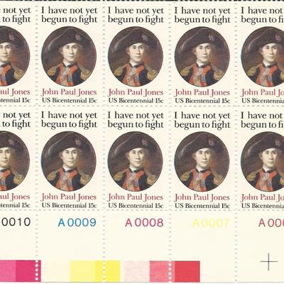 John Paul Jones Stamps