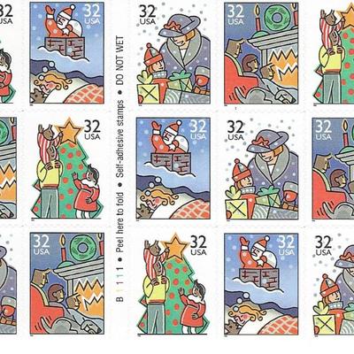 Contemporary Christmas: Family Scenes Stamps