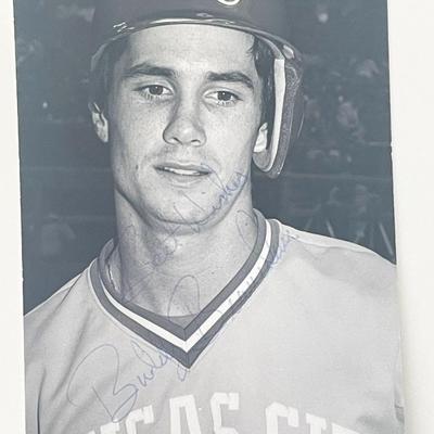 Buddy Biancalana signed photo post card