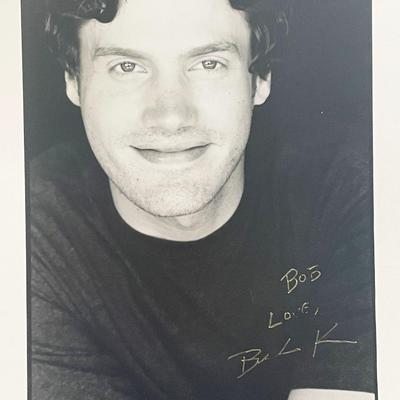 Author Brandon Keene signed photo