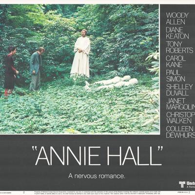 Annie Hall 1977 original vintage lobby card