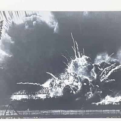 WW2 Veteran Alex Horanzy signed photo