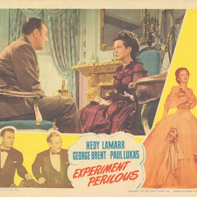 Experiment Perilous 1944 original vintage lobby card