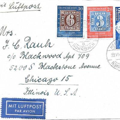 Deutsche Post First Day Cover 1968
