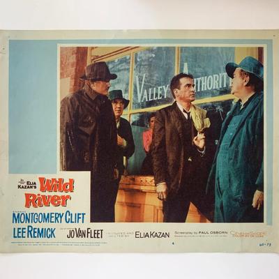 Wild River original 1960 vintage lobby card