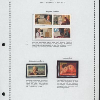 2006 United States Self-Adhesive Booklet Stamp Set