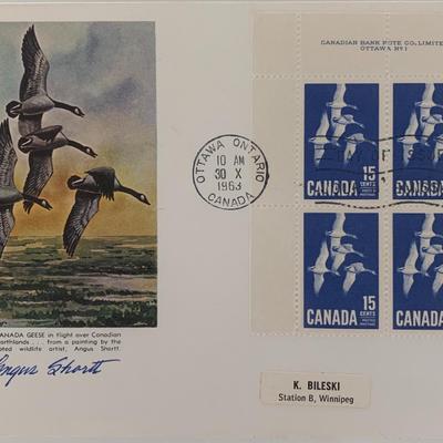 Canadian Geese stamps