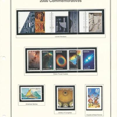 2000 Commemorative Stamp Set
