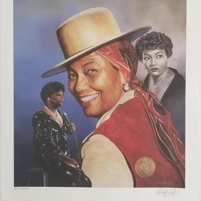 Pearl Bailey Litograph