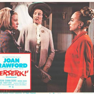 Berserk! 1967 original vintage lobby card
