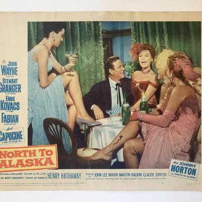 North to Alaska original 1960 vintage lobby card