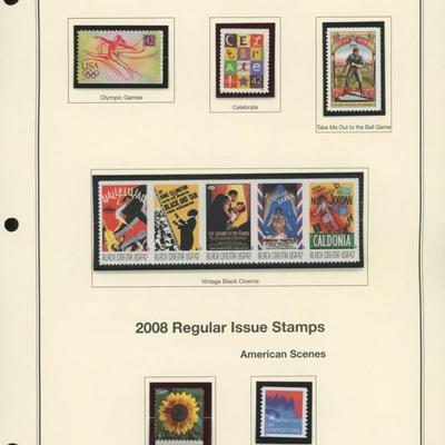 2008 Commemorative & Regular Issue Stamps