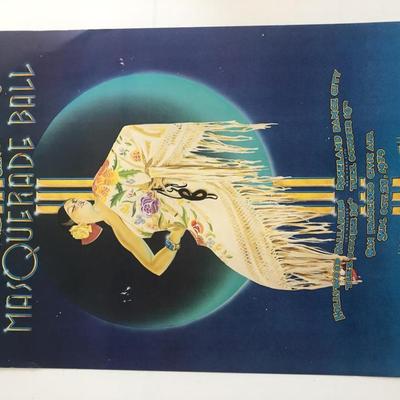 Margo St. James' San Francisco Masquerade Ball 1979 Poster