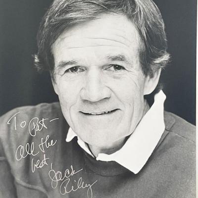 Jack Riley signed photo