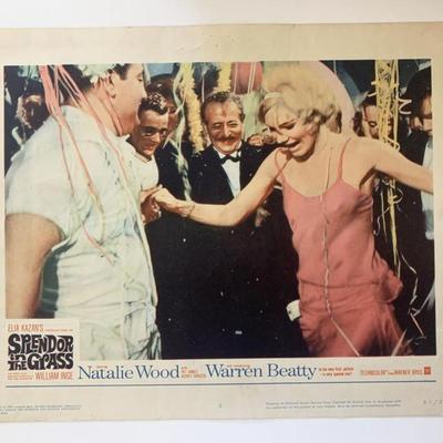 Splendor in the Grass original 1961 vintage lobby card