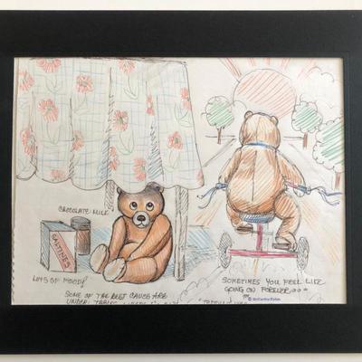 McCarthy-Eaton Original Teddy & Me Art