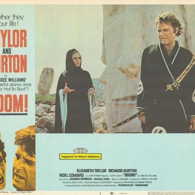 Boom!  1968 original vintage lobby card
