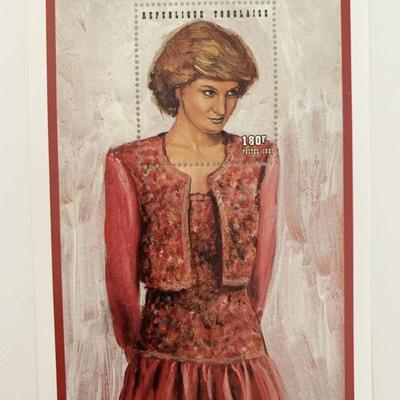 Princess Diana commemorative stamp