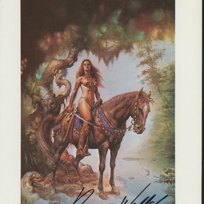 Boris Vallejo signed print