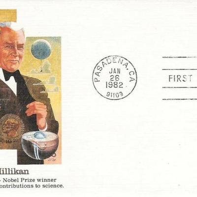 Robert Millikan FDC