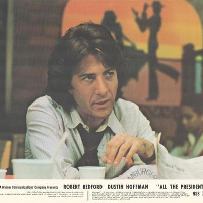 All the President's Men 1976 original vintage lobby card