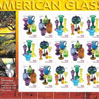 American Glass Stamps