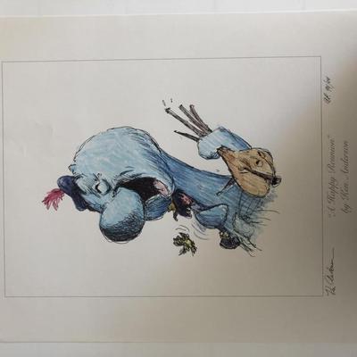 Ken Anderson - A Happy Reunion - Original Lithograph - 1992