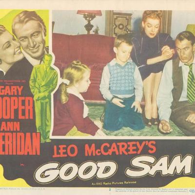 Good Sam 1948 original vintage lobby card