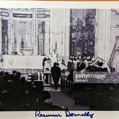 Reamur Donnally Signed Photo