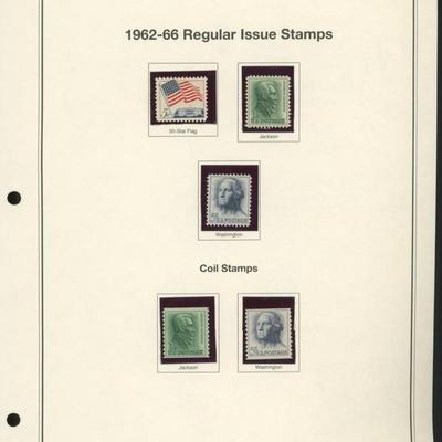 1962-66 Regular Issue and Coil Stamp Set