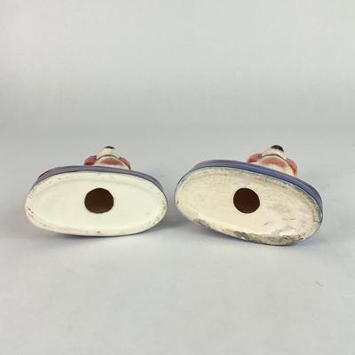 L153 Porcelain Staffordshire Dog Figurines