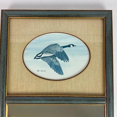 K154 Mirror with Goose Print
