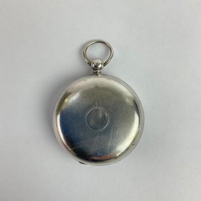 PR160 Antique Sterling Swiss Pocket Watch