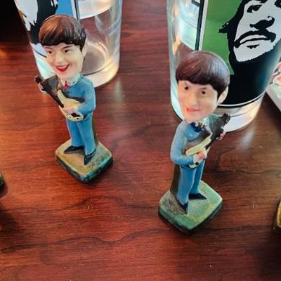 Sale Photo Thumbnail #1: 1964 Beatles Bobb’n Heads” All 4