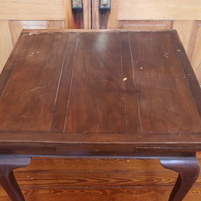 Solid Mahogany Expanding Dining Table