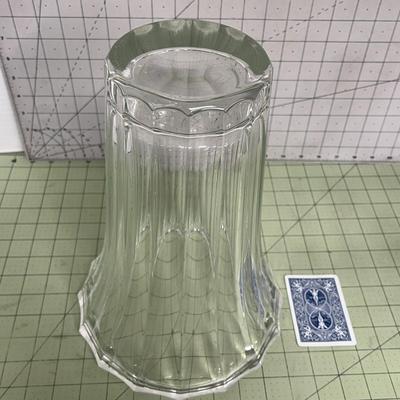 Sale Photo Thumbnail #30: Classic fluted shape with clear vertical lines and Heavy, sturdy base for stability.