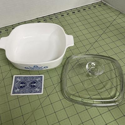 Sale Photo Thumbnail #175: Pattern: Blue Cornflower, Color: White Base With Blue Floral Decal.