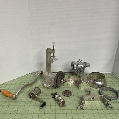 Sale Photo Thumbnail #226: Its Includes slicers, grinders, augers, and clamp mounts.